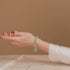 Cactus | .925 Sterling Silver | Firefly Glass Bracelet